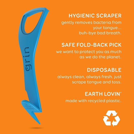 Grin Tongue Cleaner (32 Pack)