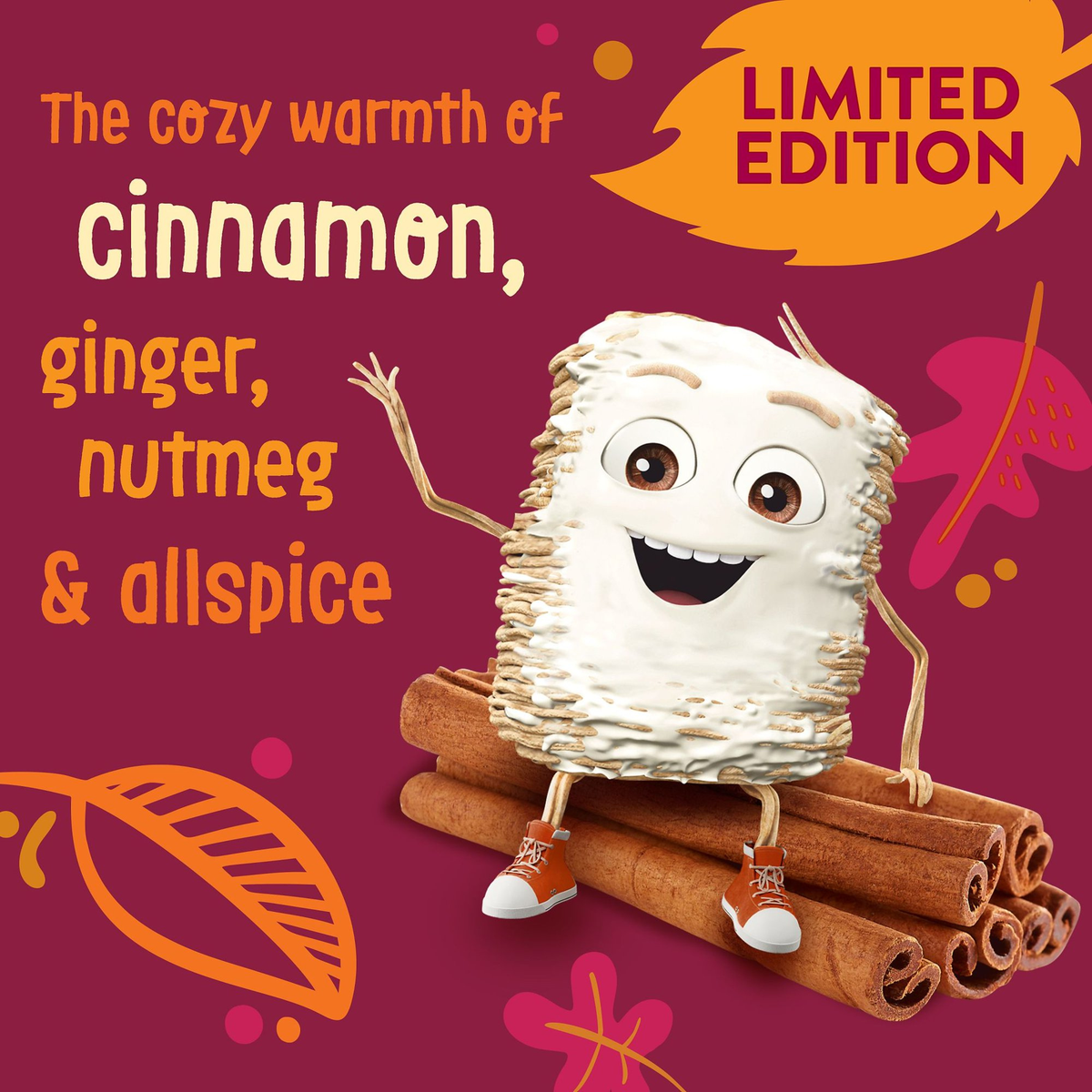 Kellogs Frosted Mini Wheats - Pumpkin Pie Spice