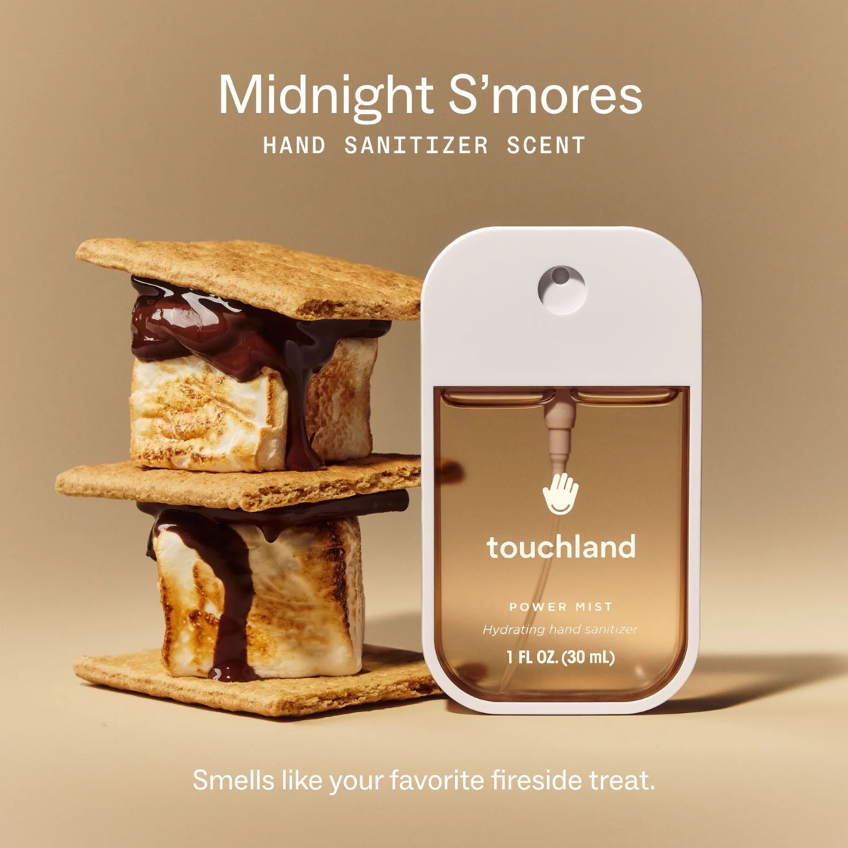 Touchland Power Mist Hand Sanitiser - Midnight Smores
