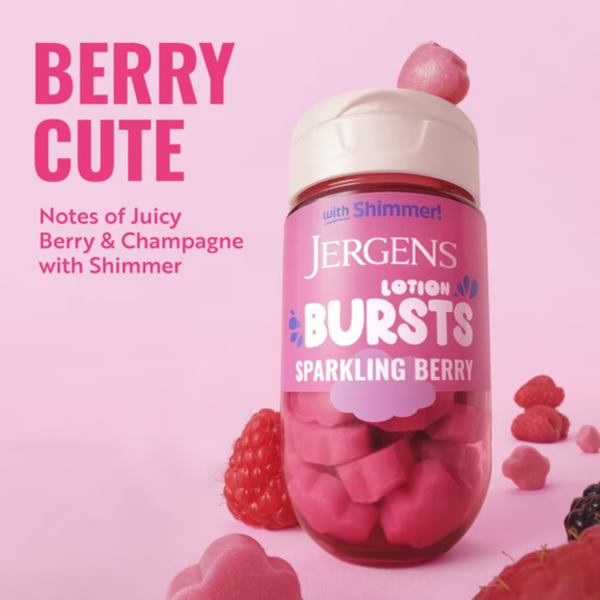 Jergens Lotion Bursts - Sparkling Berry
