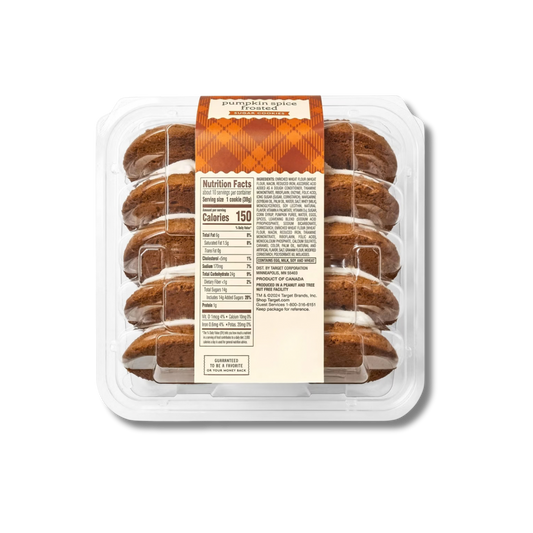 Favourite Day Sugar Cookies - Pumpkin Spice Frosted
