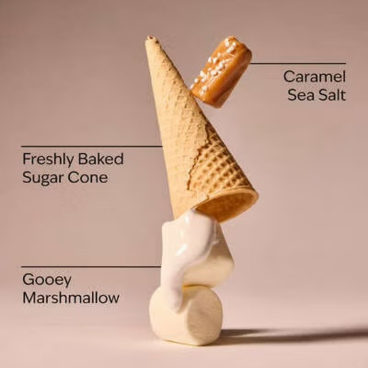 Bath & Body Works 3 Wick Candle - Sugar Cone Crunch