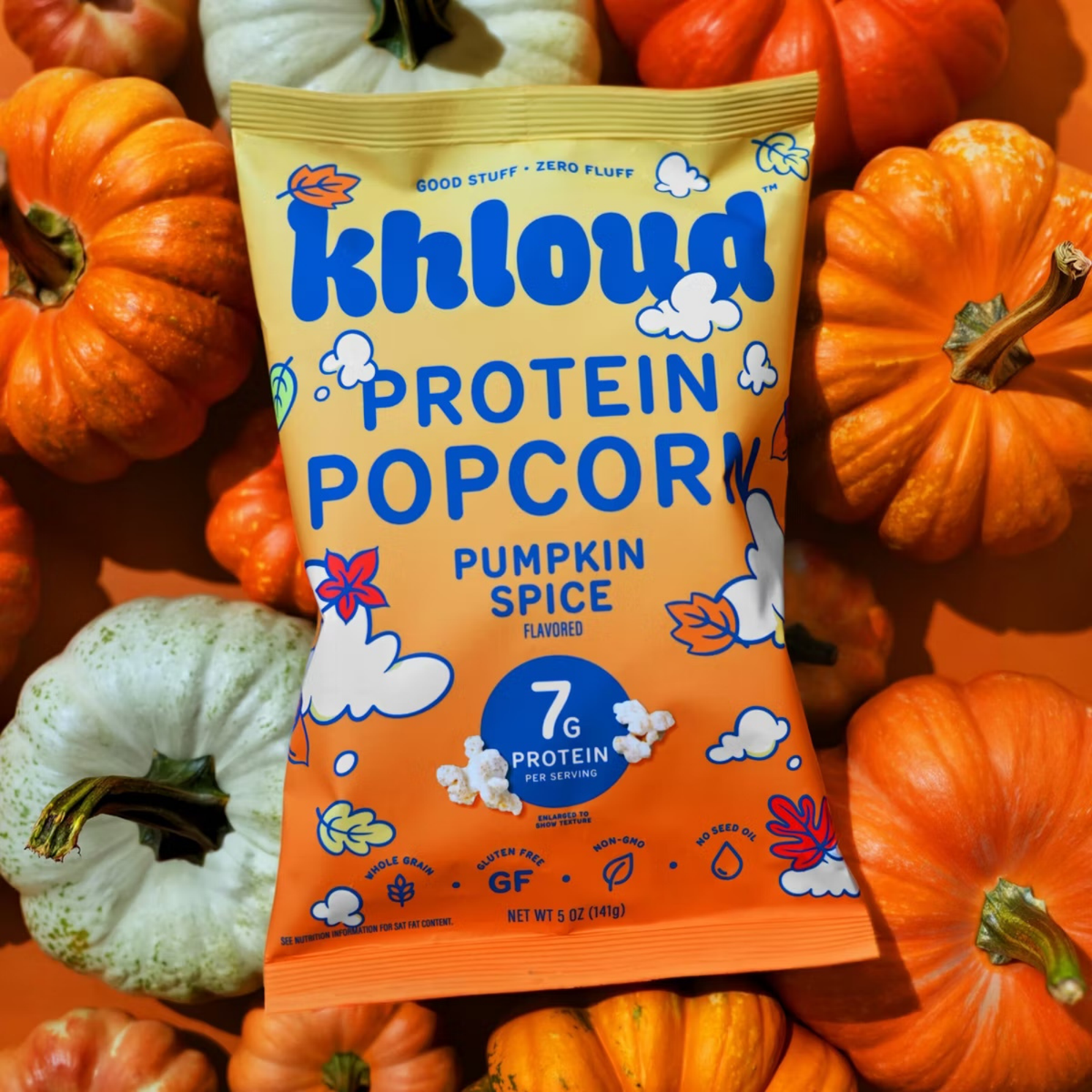 Khloud Protein Popcorn - Pumpkin Spice 5oz