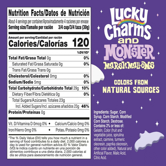 Lucky Charms & Monster Marshmallows