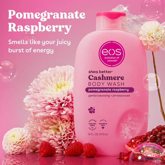 EOS Shea Better Cashmere Body Wash - Pomegranate Raspberry