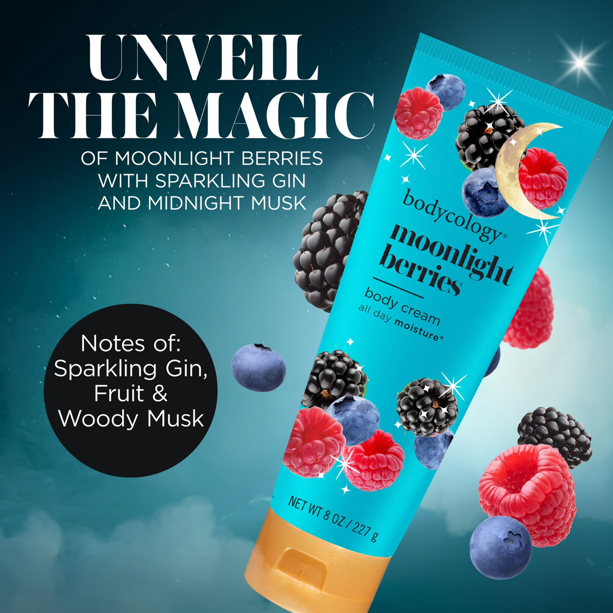 Bodycology Body Cream - Moonlight Berries