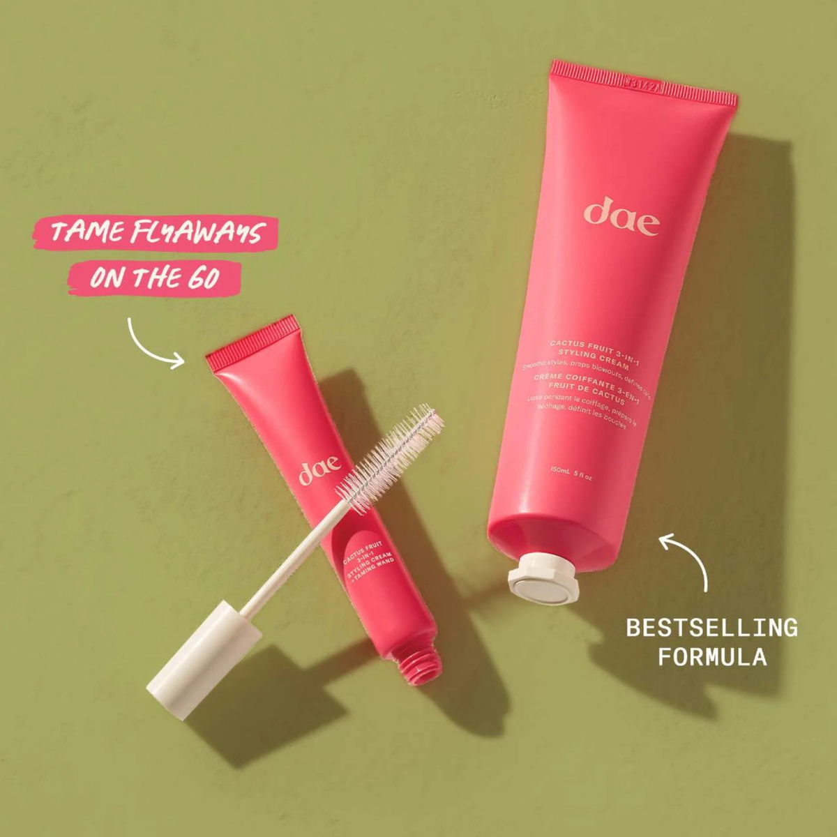 Dae Cactus Fruit 3 In 1 Styling Cream & Taming Wand