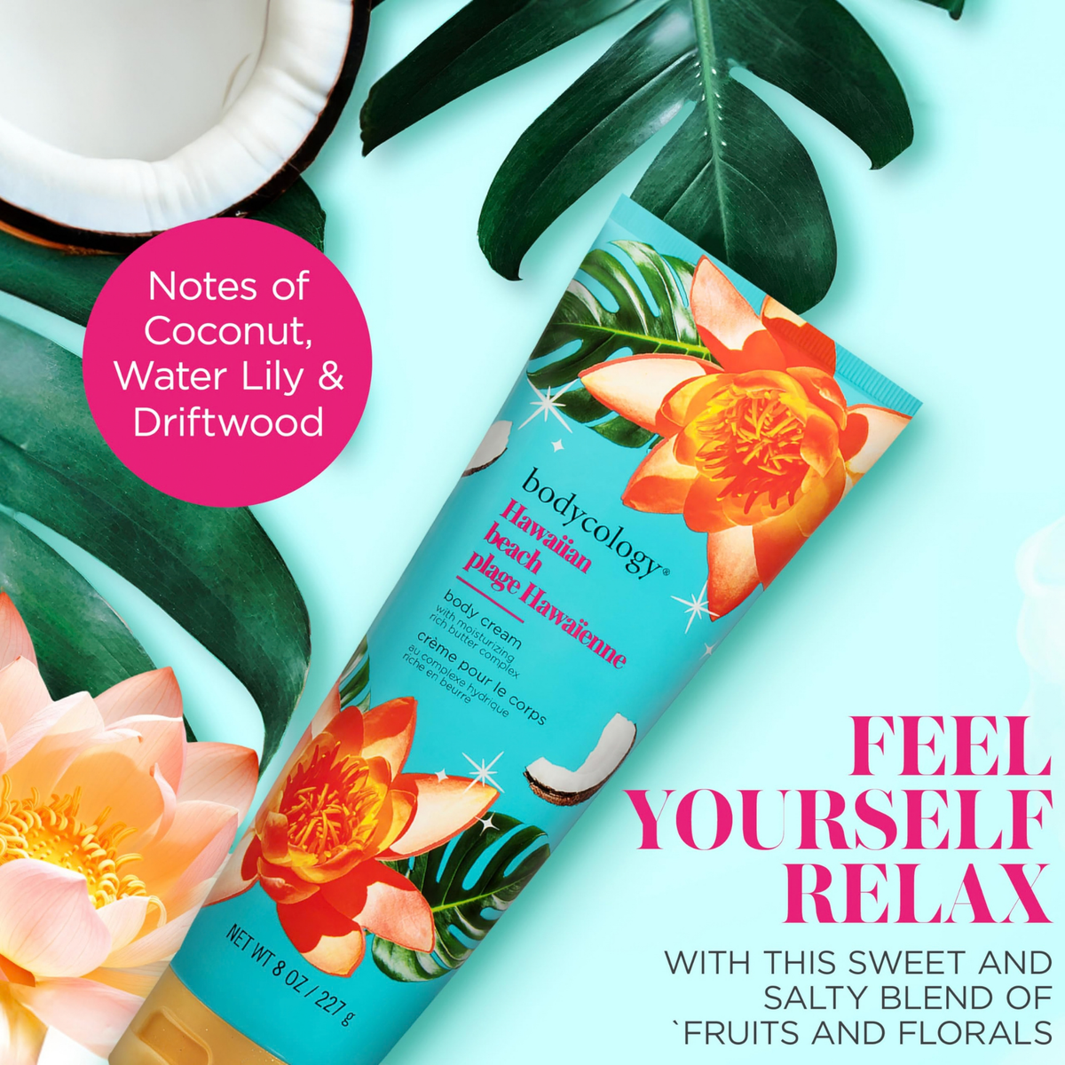 Bodycology Body Cream - Hawaiian Beach