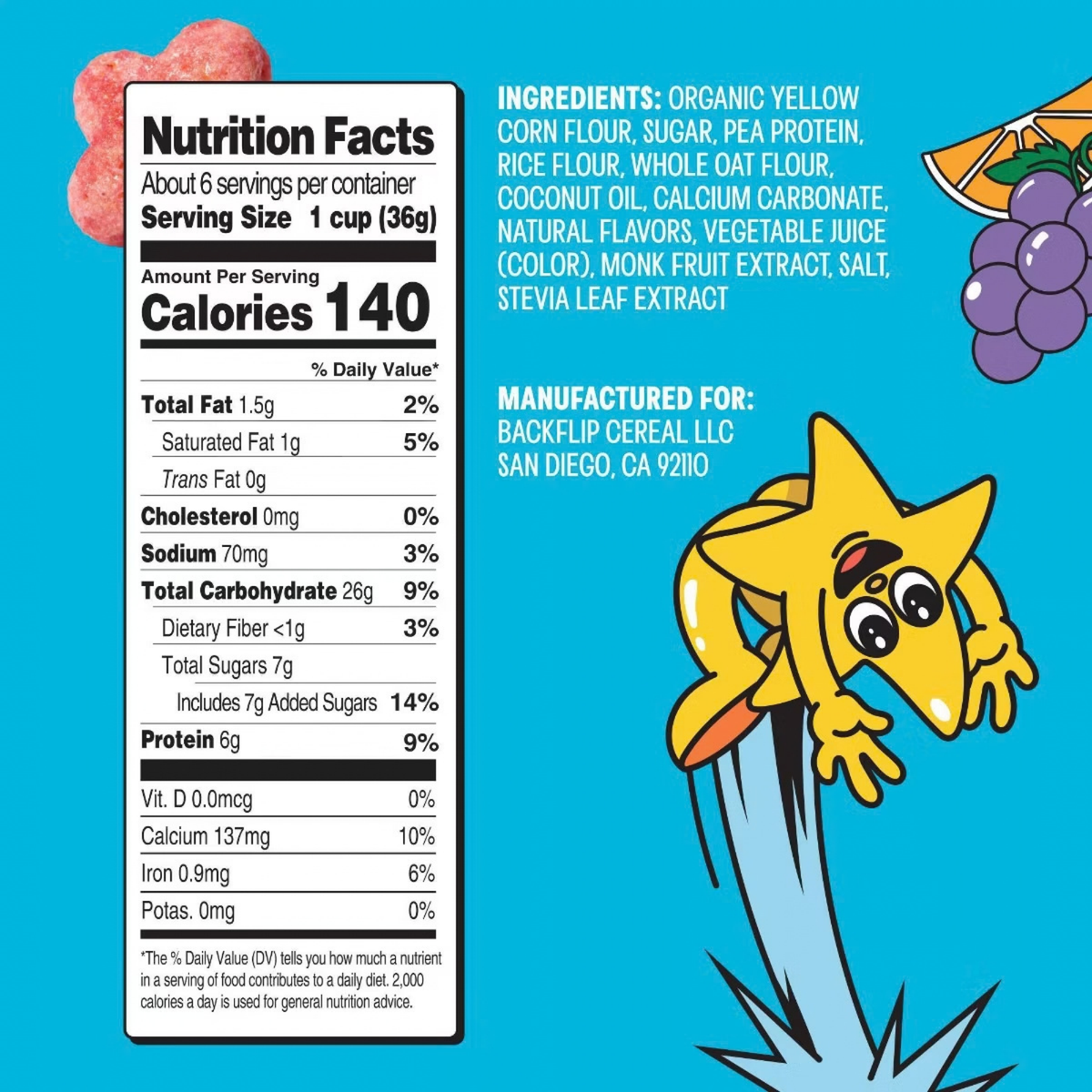 Backflip Cereal - Fruit Galaxy
