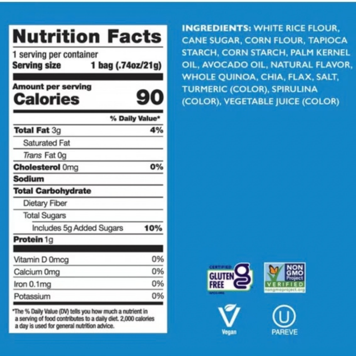 Drizzilicious Mini Rice Cakes - Birthday Cake 0.74oz
