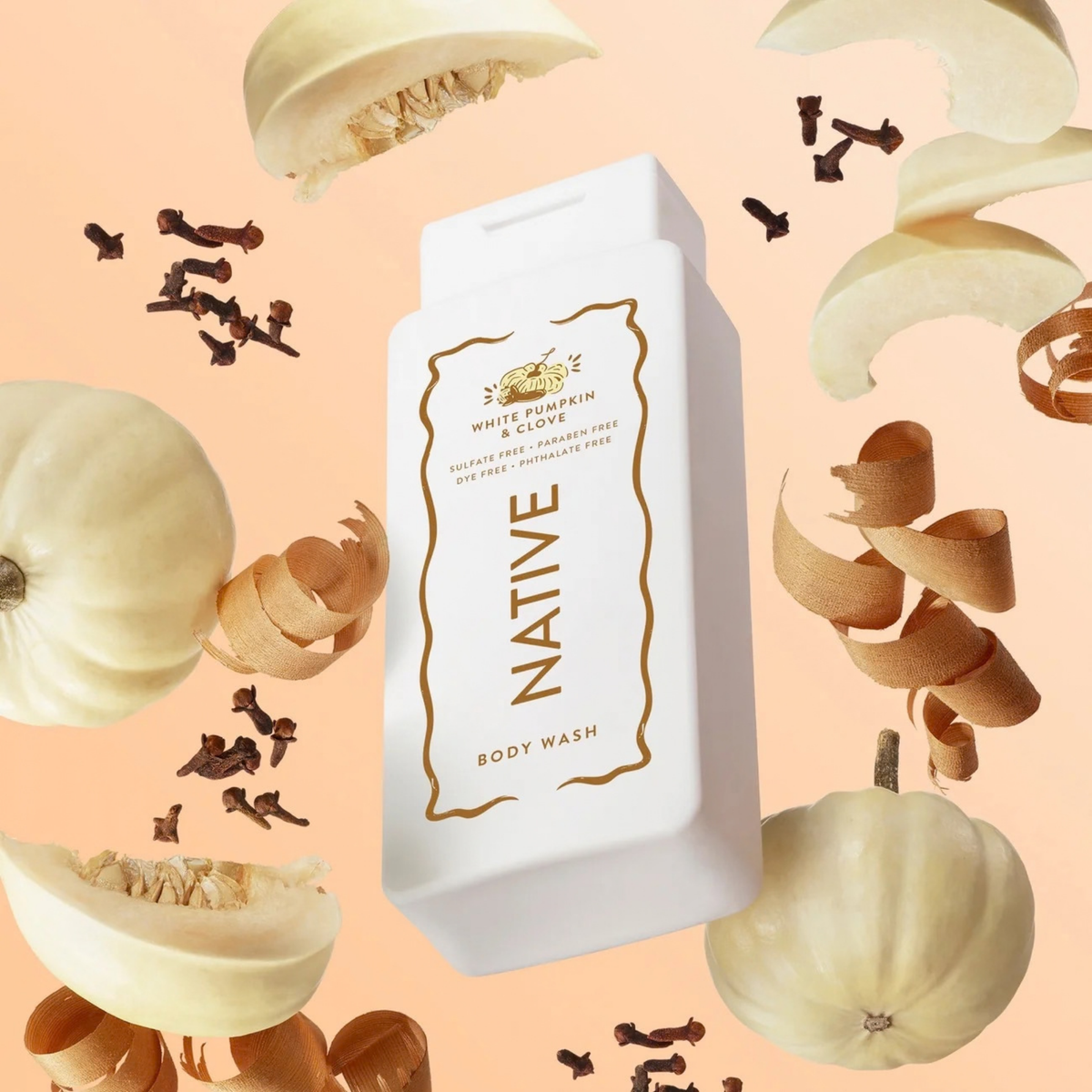 Native Body Wash - White Pumpkin & Clove