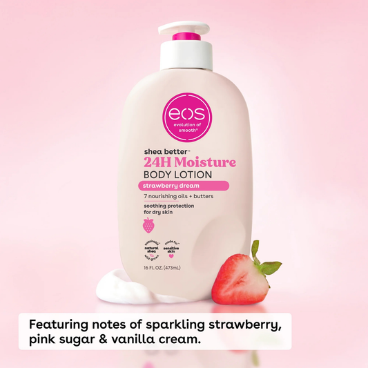 EOS Shea Better Body Lotion - Strawberry Dream