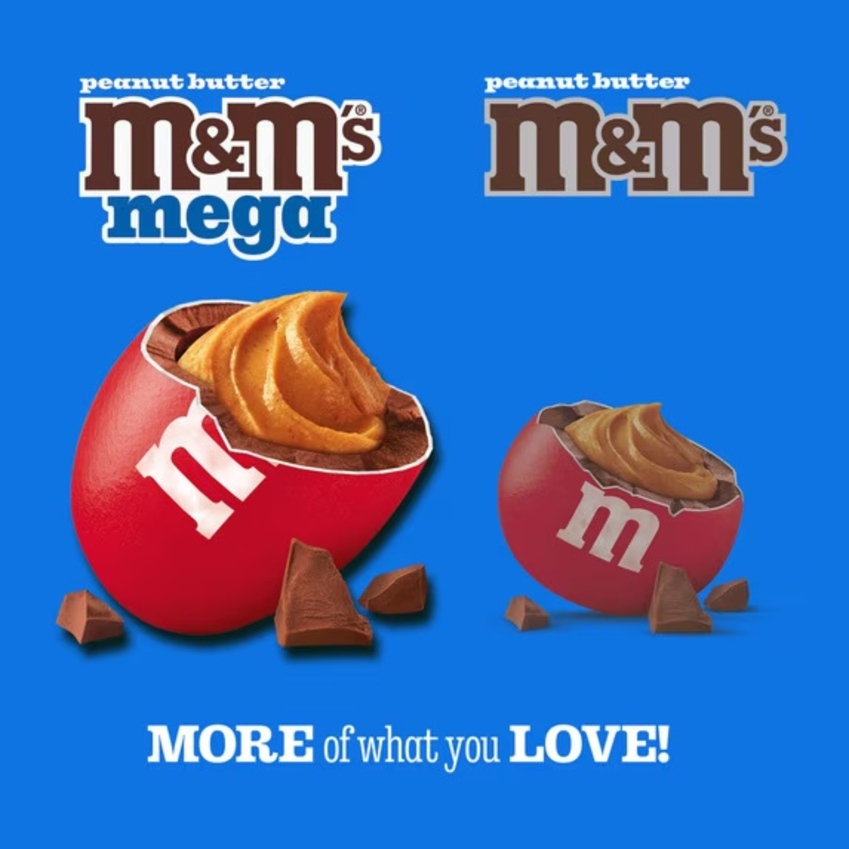 M&M's Mega - Peanut Butter 8.6oz