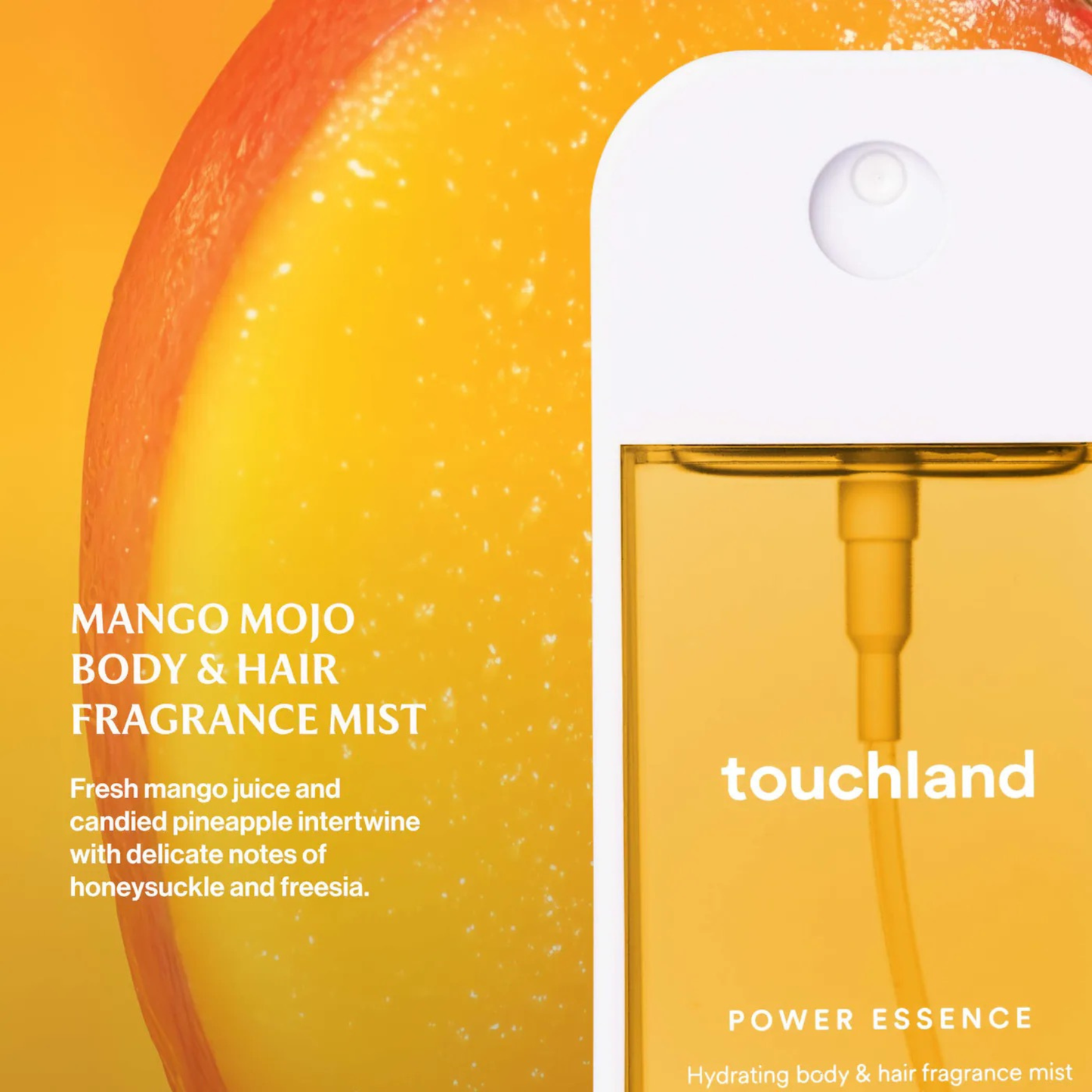 Touchland Power Essence Body & Hair Fragrance Mist - Mango Mojo