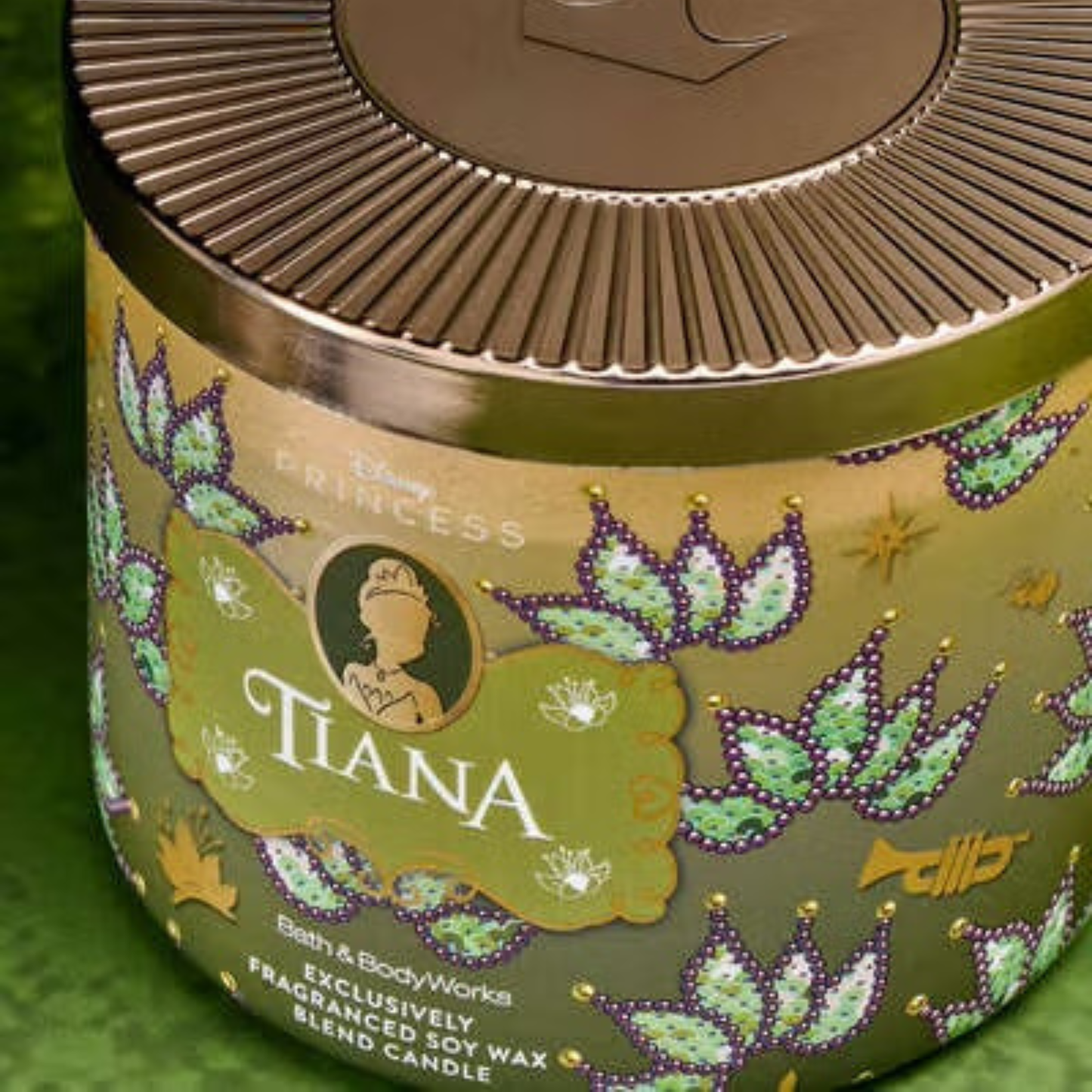 Bath & Body Works x Disney Princess 3 Wick Candle - Tiana