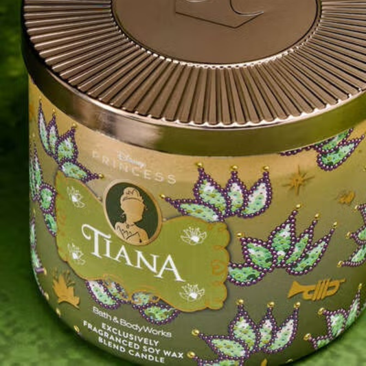 Bath & Body Works x Disney Princess Tiana 3 Wick Candle