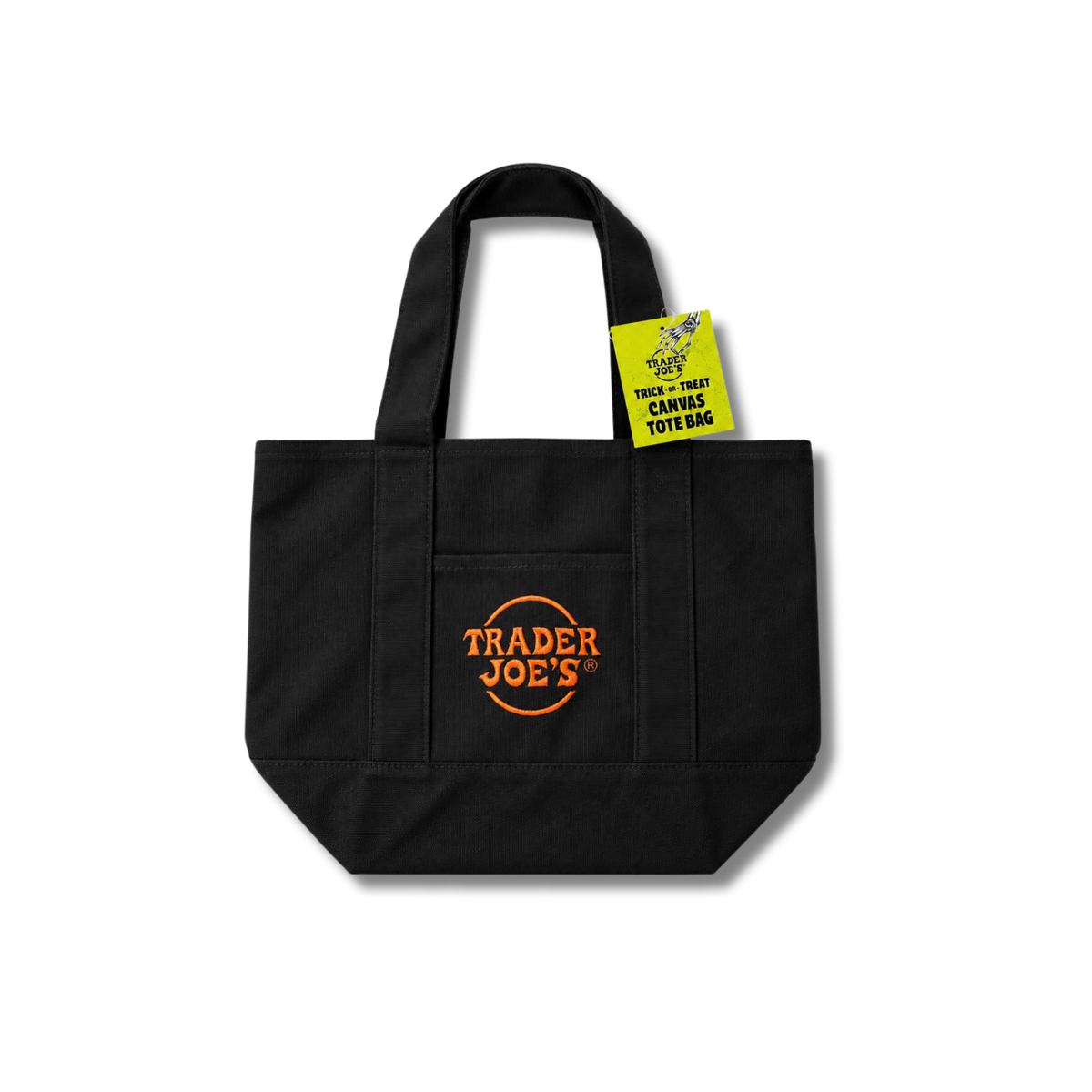 Trader Joe's Mini Halloween Tote Bag - Black