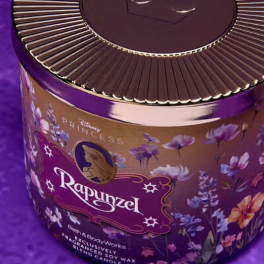 Bath & Body Works x Disney Princess Rapunzel 3 Wick Candle