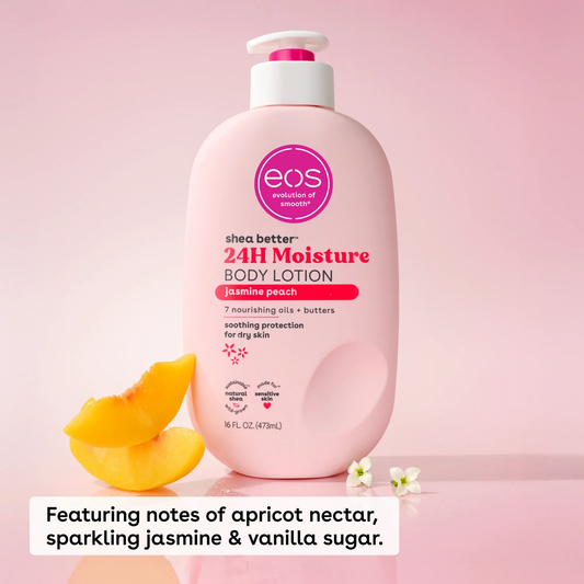 EOS Shea Better Body Lotion - Jasmine Peach