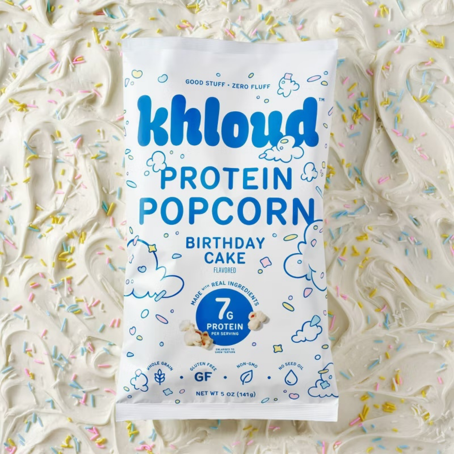 Khloud Protein Popcorn - Birthday Cake