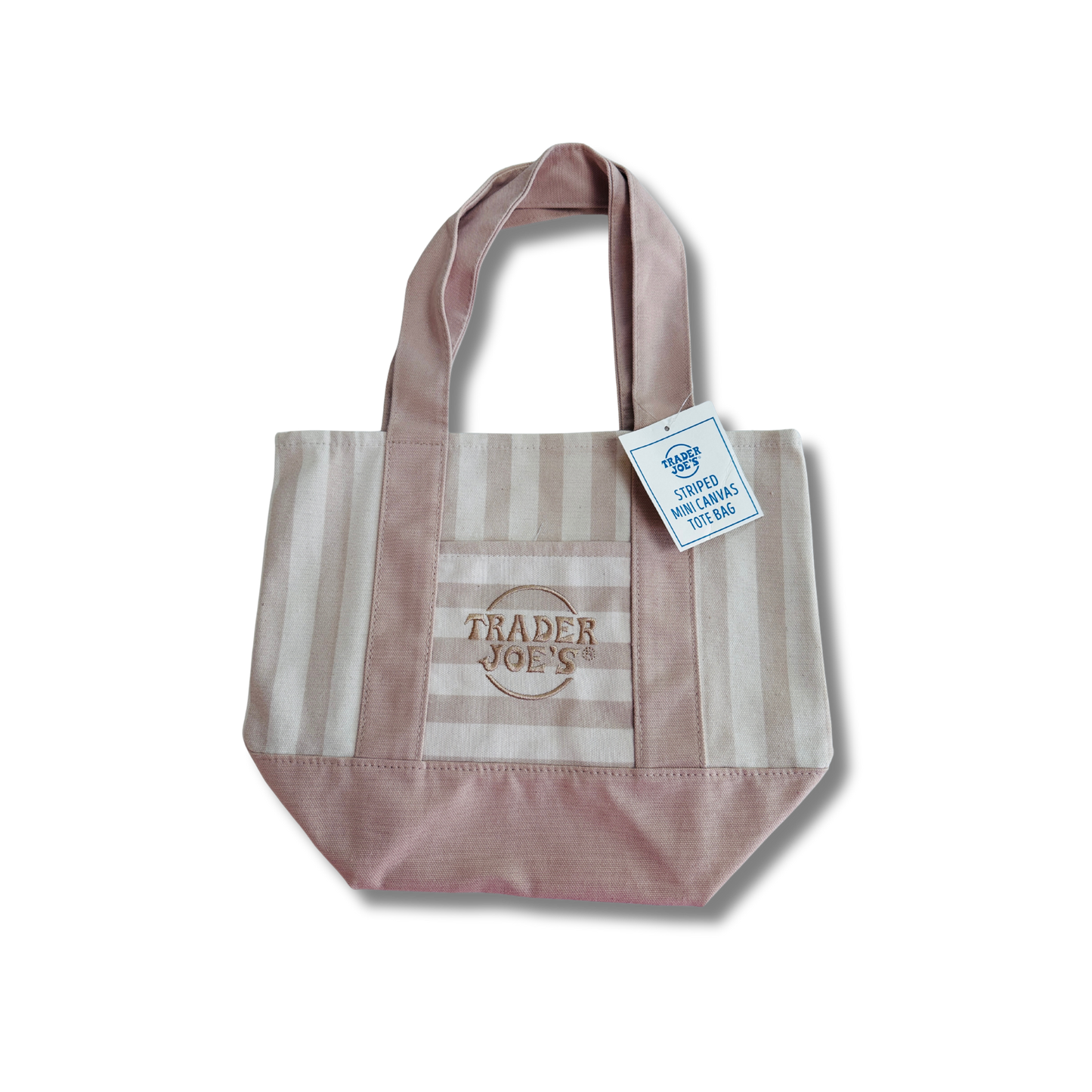 Trader Joe's Mini Pastel Tote Bag