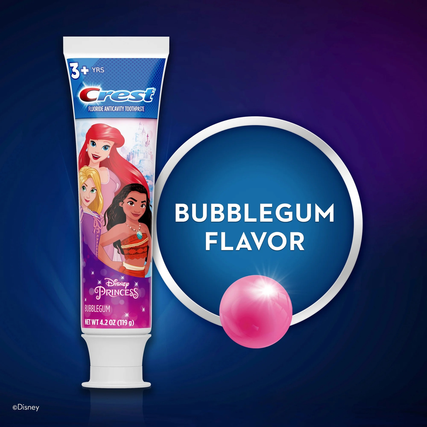 Crest Kids Toothpaste Disney Princess - Bubblegum