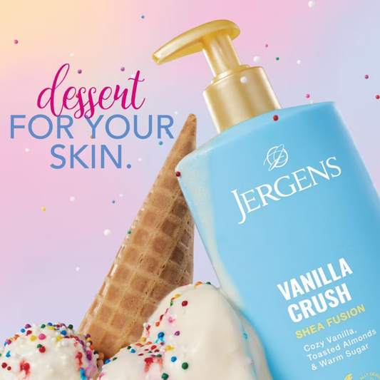 Jergens Shea Fusion Body Lotion - Vanilla Crush