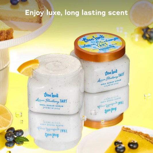 Tree Hut Shea Sugar Scrub - Lemon Blueberry Tart