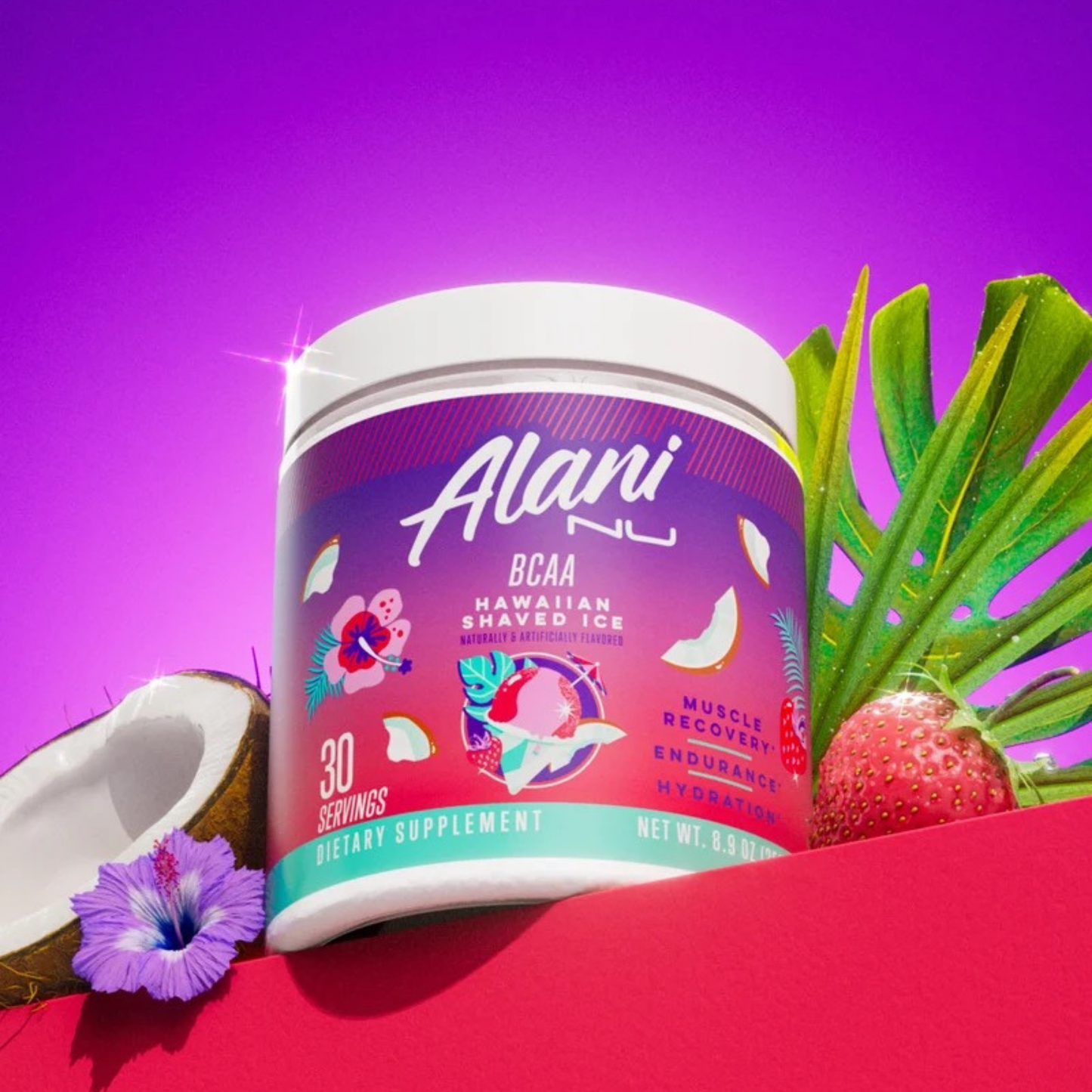 Alani Nu BCAA Powder - Hawaiian Shaved Ice