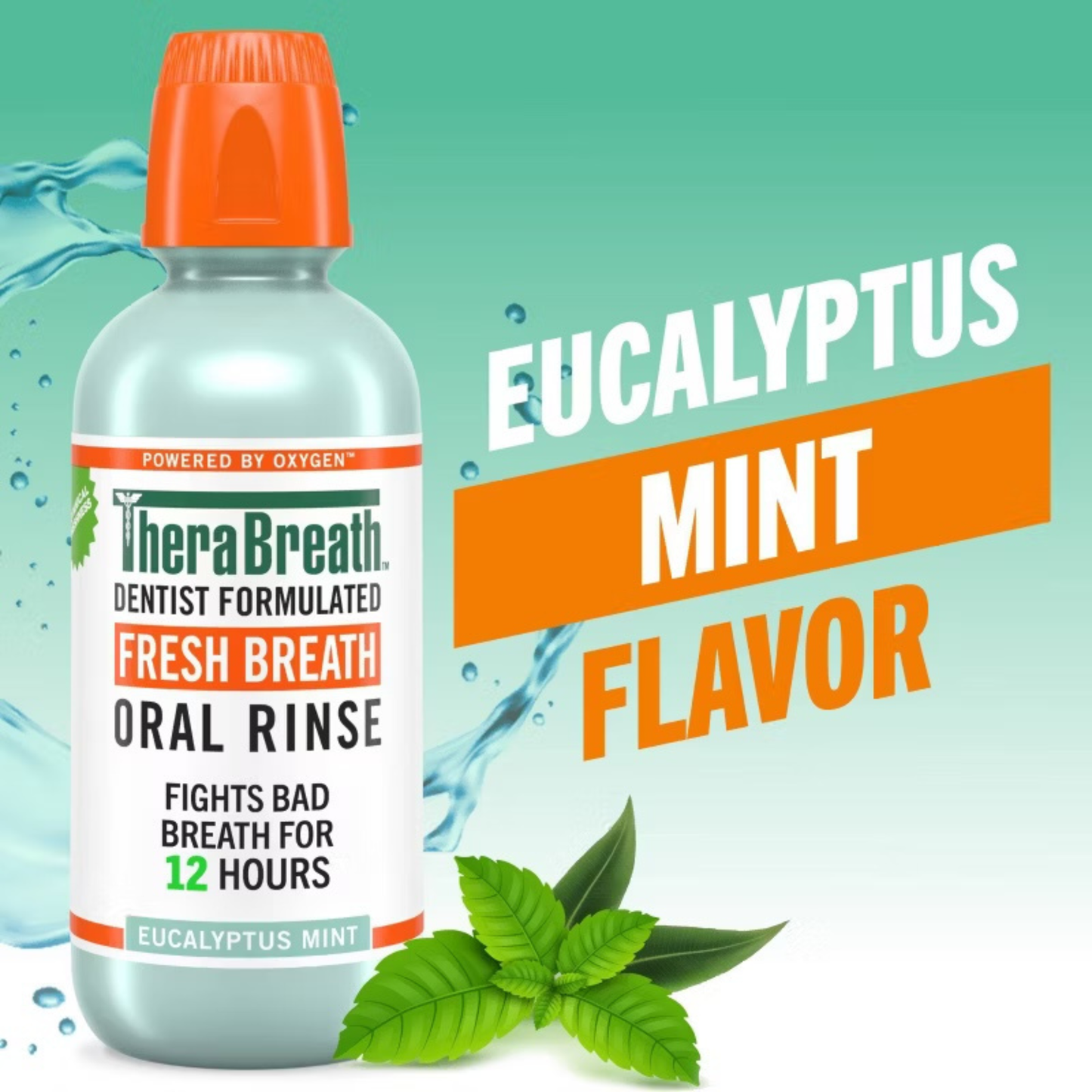 TheraBreath Mouthwash - Eucalyptus Mint