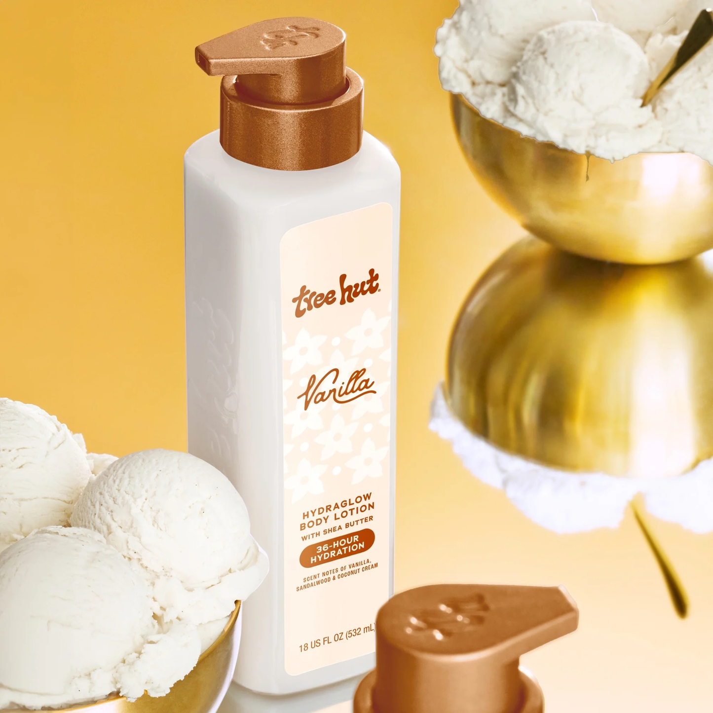 Tree Hut Hydraglow Shea Butter Body Lotion - Vanilla