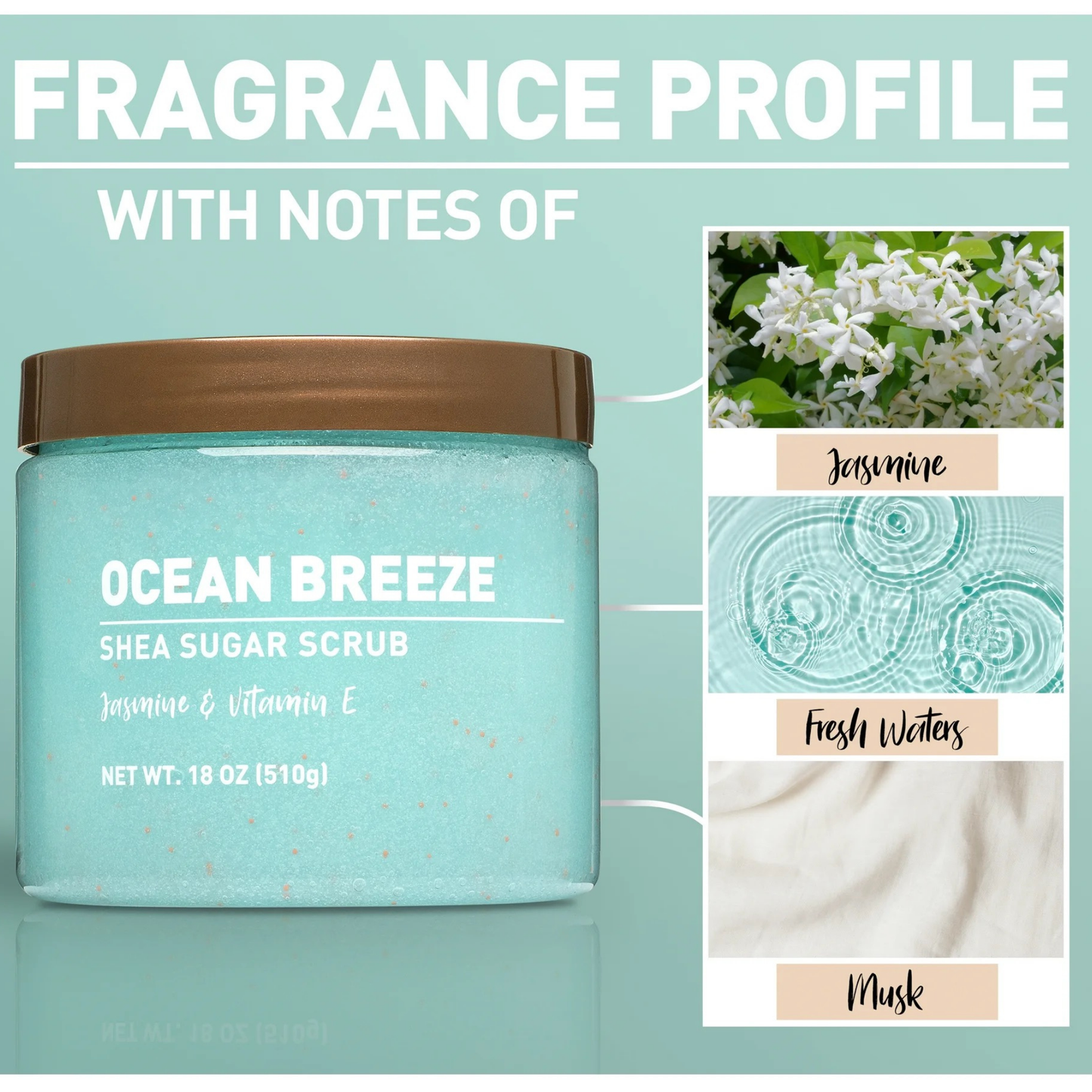 Walmart Shea Sugar Scrub - Ocean Breeze