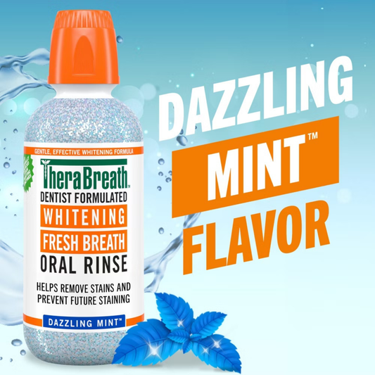 TheraBreath Mouthwash - Dazzling Mint
