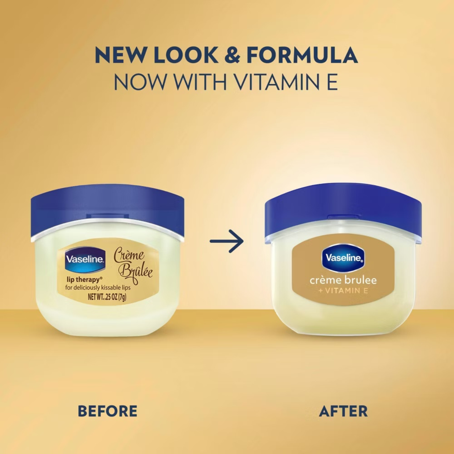 Vaseline Mini Lip Balm - Creme Brulee