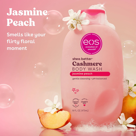 EOS Shea Better Cashmere Body Wash - Jasmine Peach
