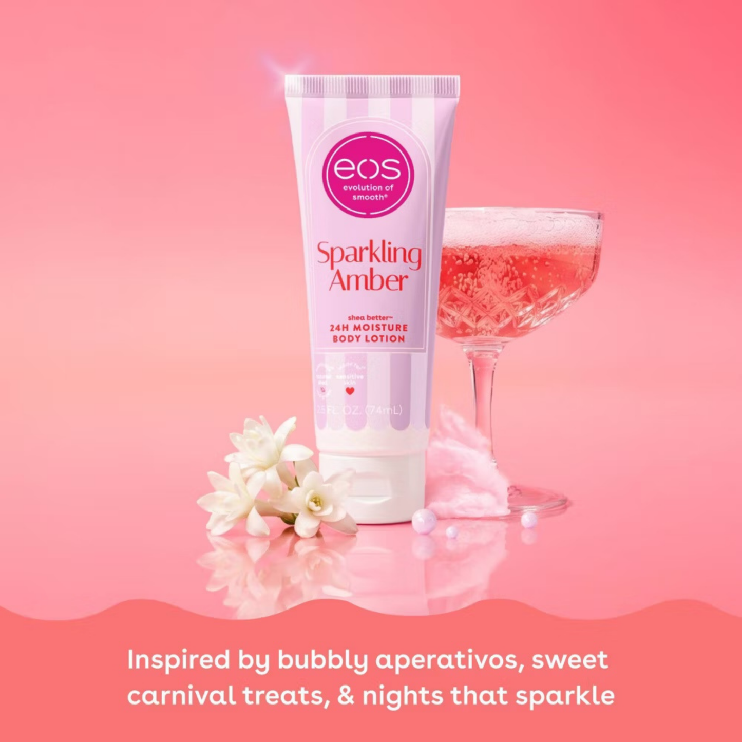 EOS Body Lotion Mini - Sparkling Amber