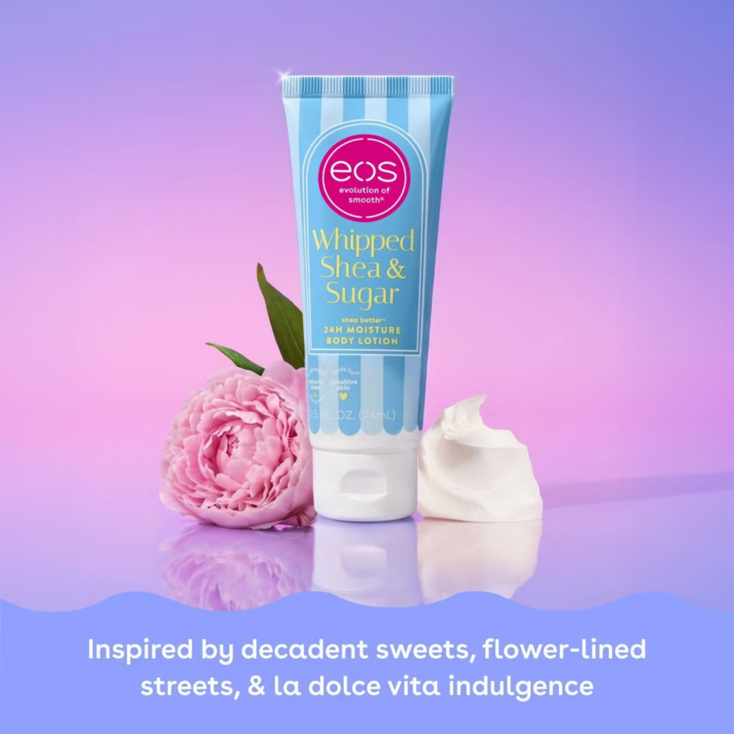 EOS Body Lotion Mini - Whipped Shea & Sugar