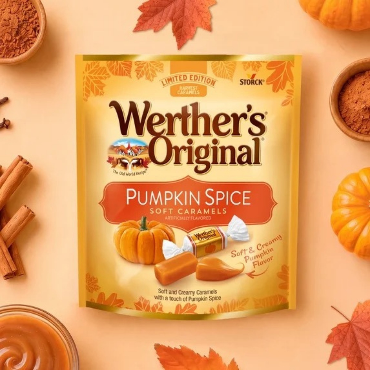 Werther's Soft Caramels - Pumpkin Spice
