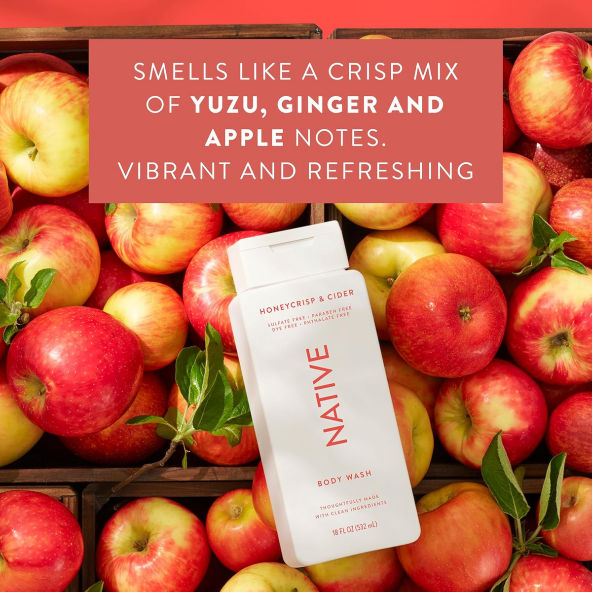 Native Body Wash - Honeycrisp & Cider