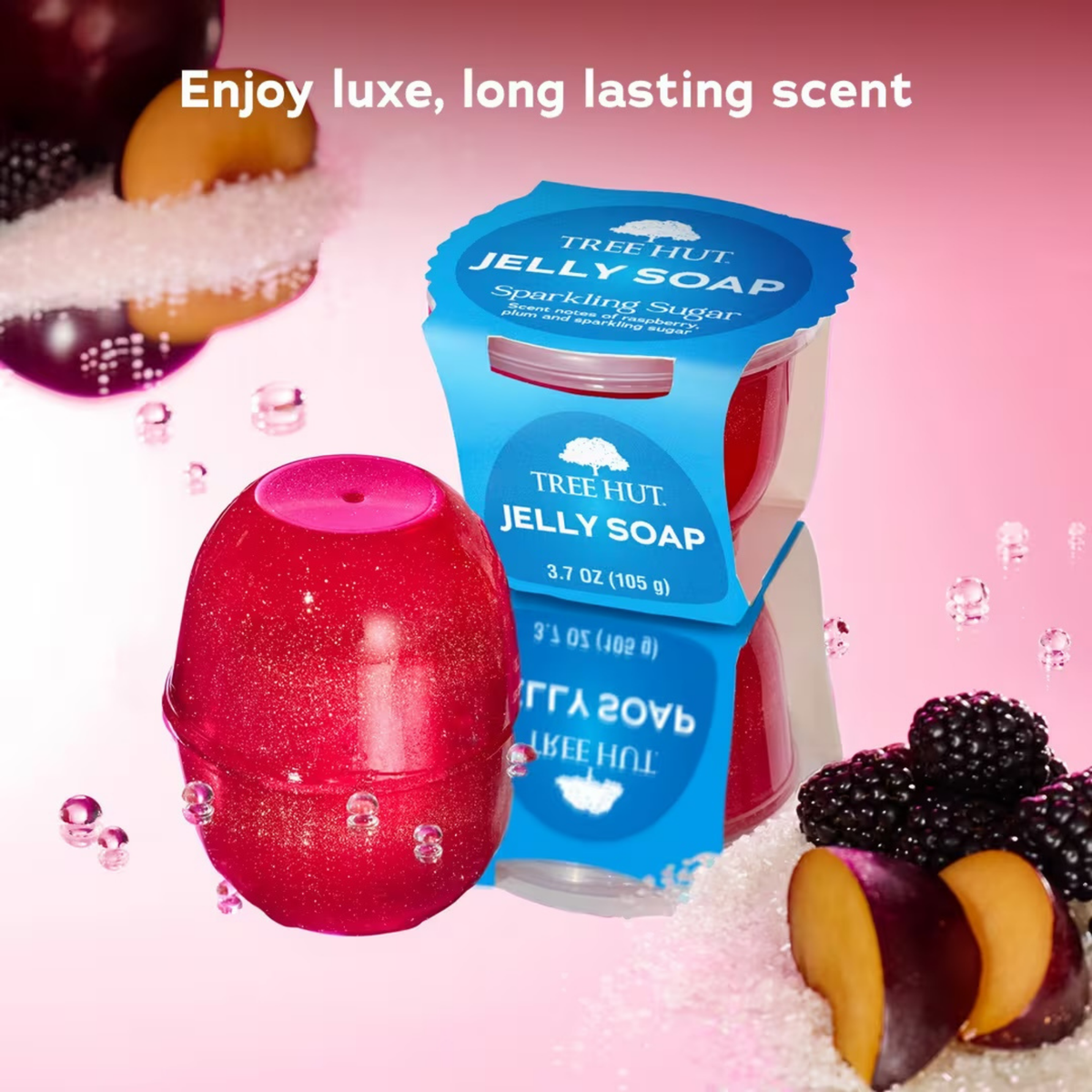 Tree Hut Jelly Soap - Sparkling Sugar