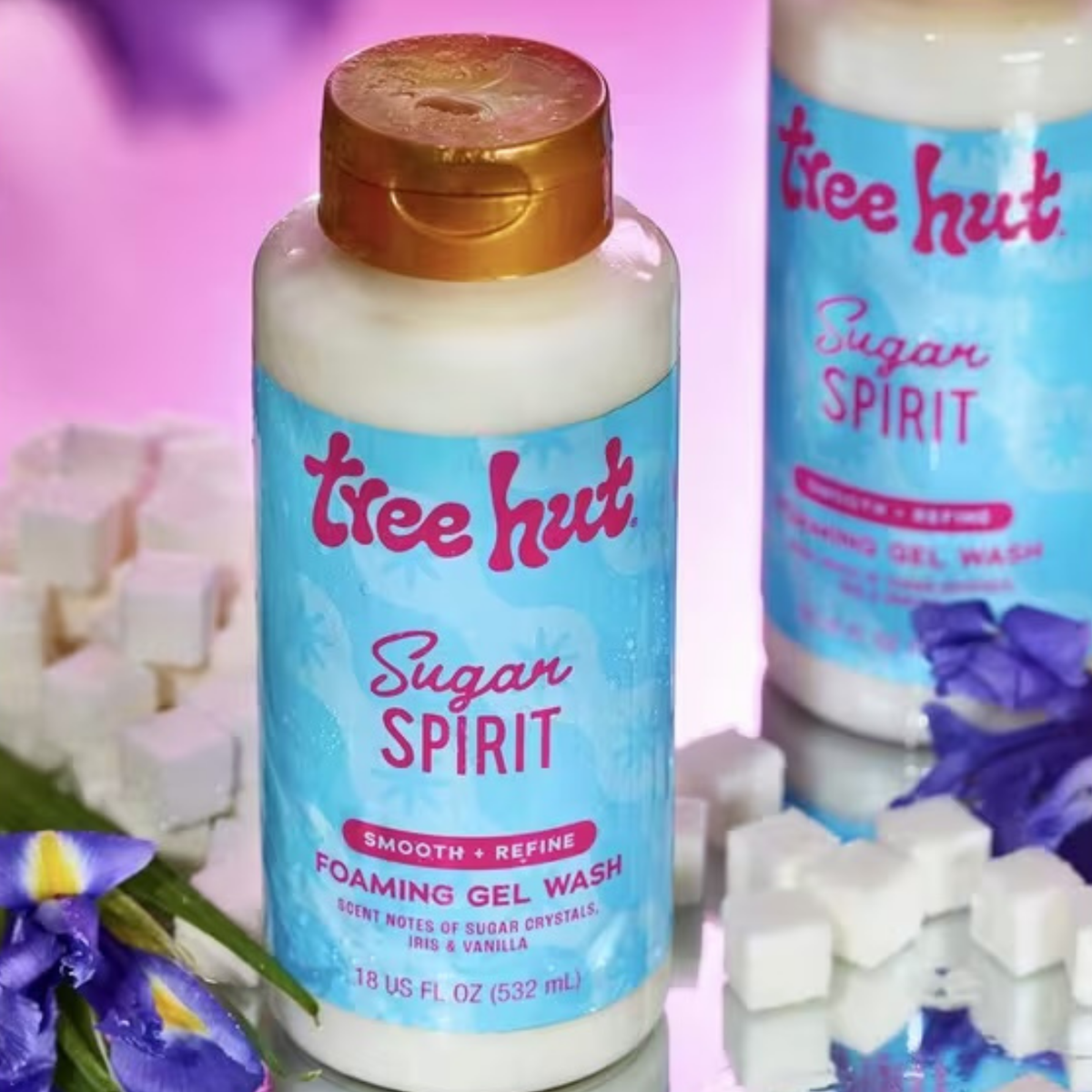 Tree Hut Foaming Gel Body Wash - Sugar Spirit
