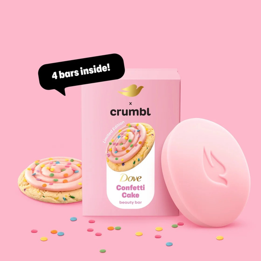 Dove Crumbl Beauty Bar - Confetti Cake Single Bar Soap