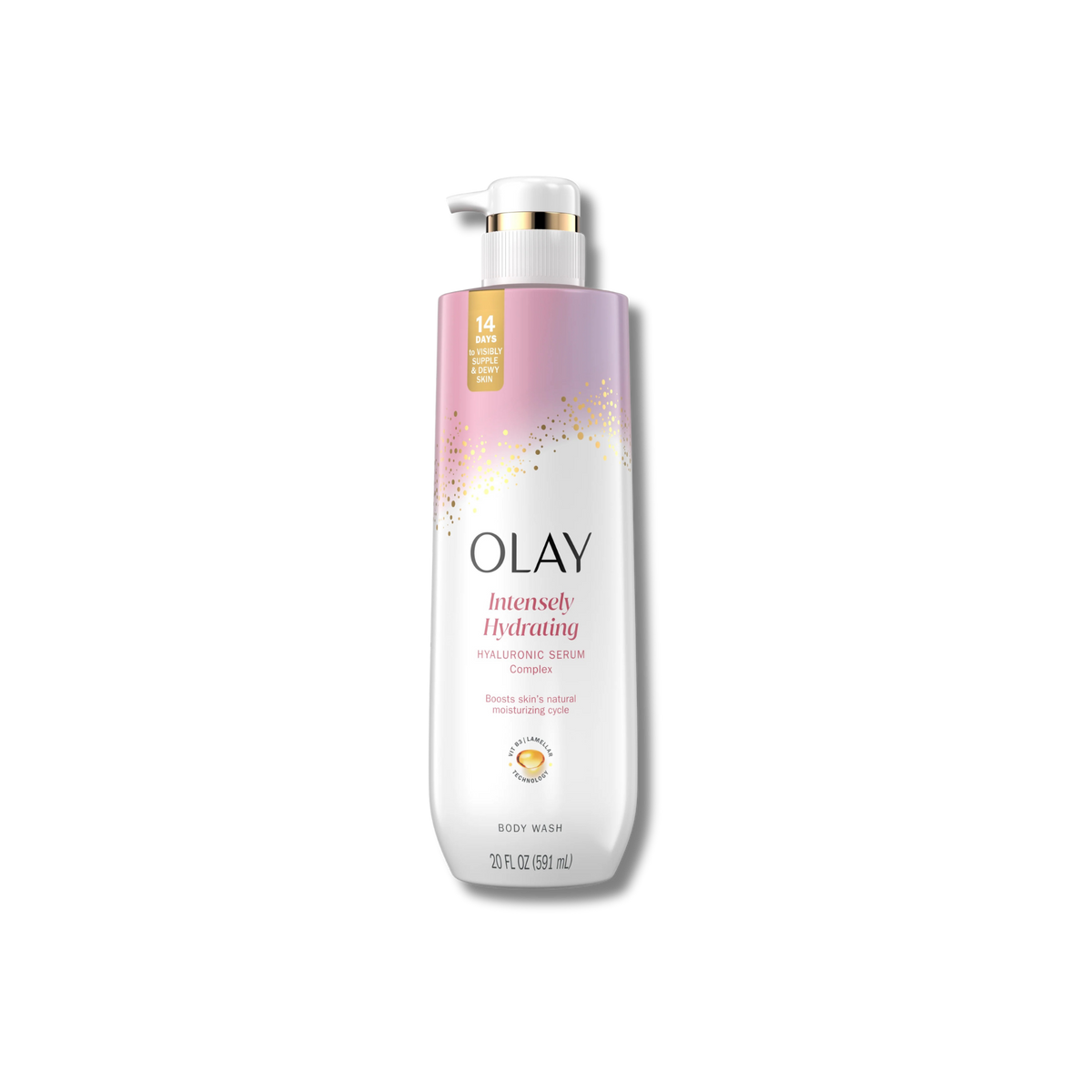 Olay Intensely Hydrating Hyaluronic Serum Body Wash