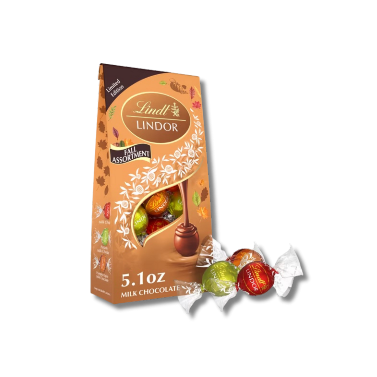 Lindt Milk Chocolate Truffles - Fall Assortment