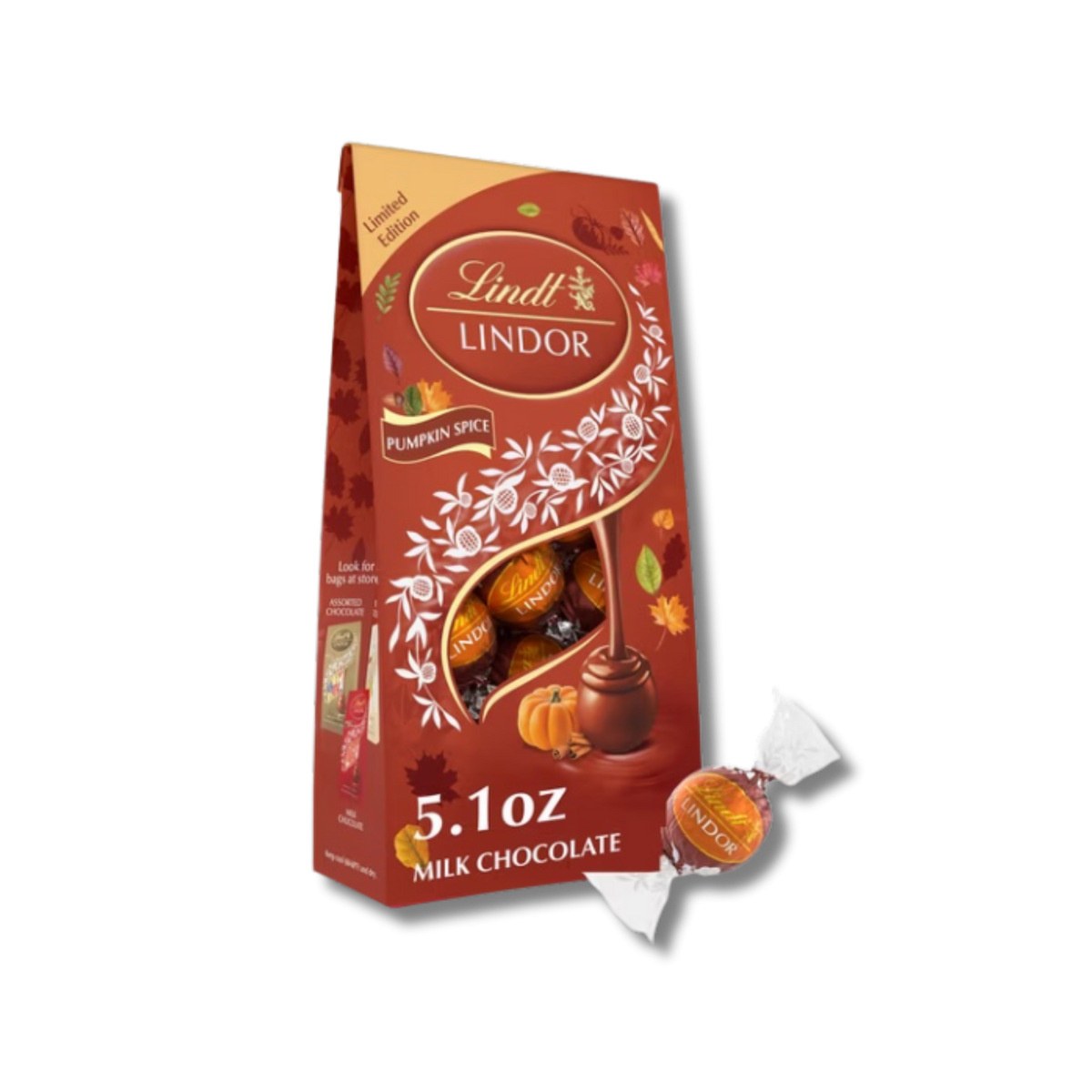 Lindt Milk Chocolate Truffles - Pumpkin Spice