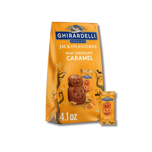 Ghiradelli Jack O'Lanterns - Caramel