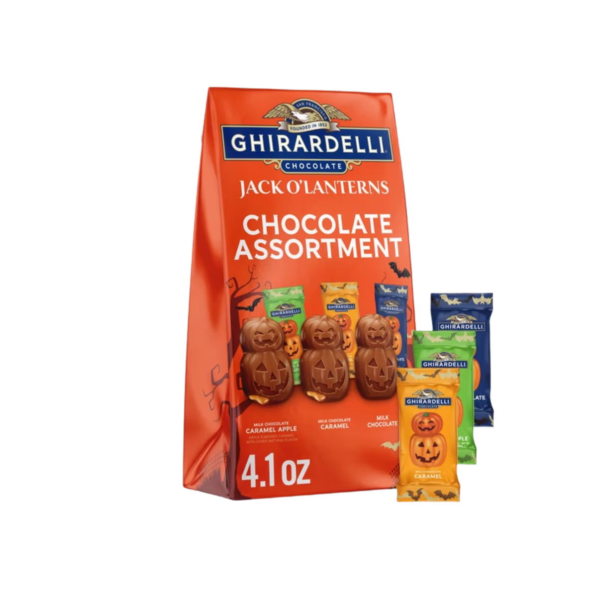 Ghiradelli Jack O'Lanterns - Chocolate Assortment