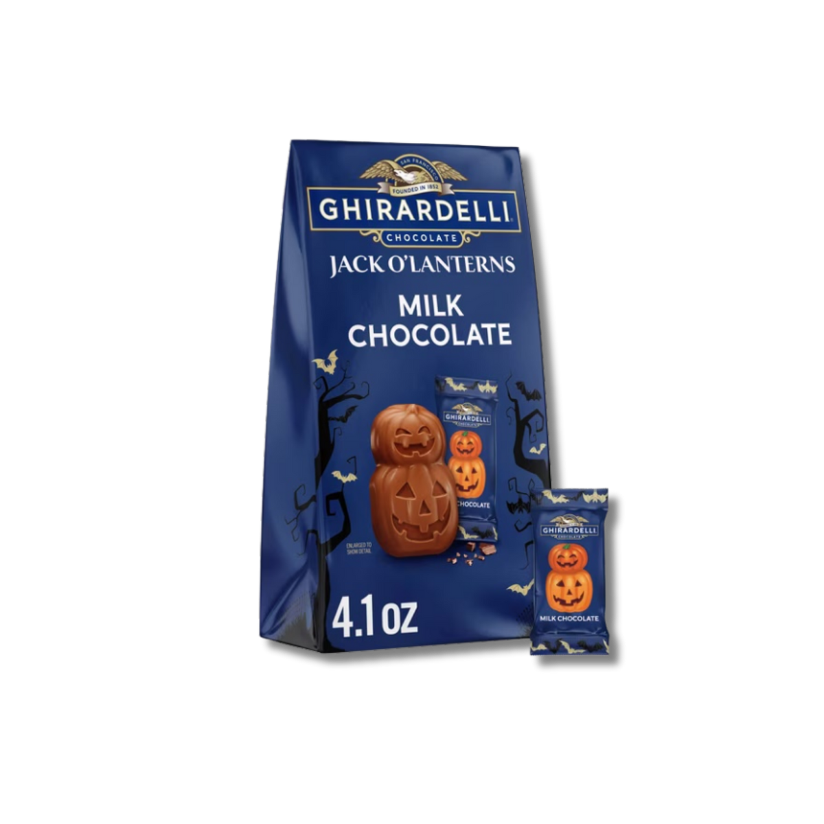 Ghiradelli Jack O'Lanterns - Milk Chocolate