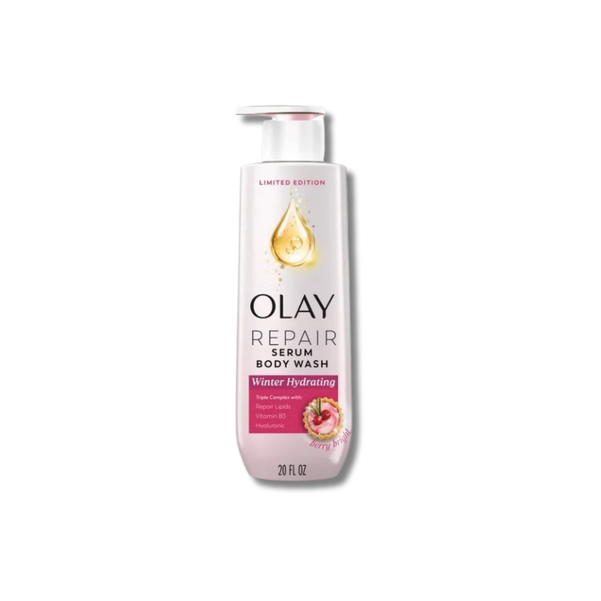 Olay Winter Repair Serum Body Wash - Berry Bright