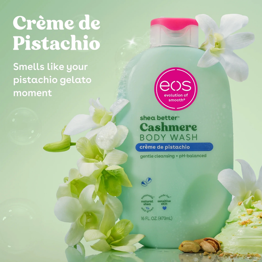 EOS Shea Better Cashmere Body Wash - Creme de Pistachio